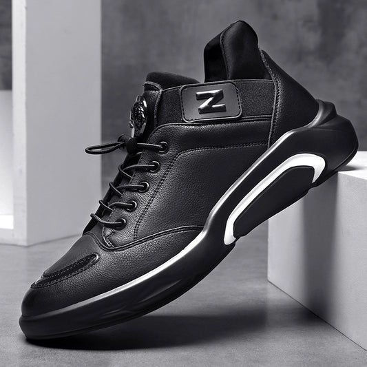 Men's casual leather shoes