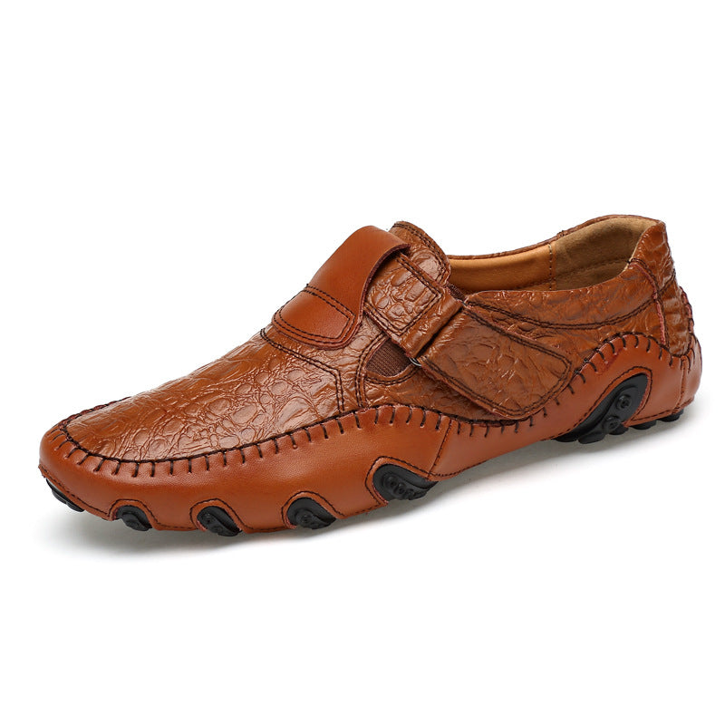 Peas shoes octopus casual leather shoes