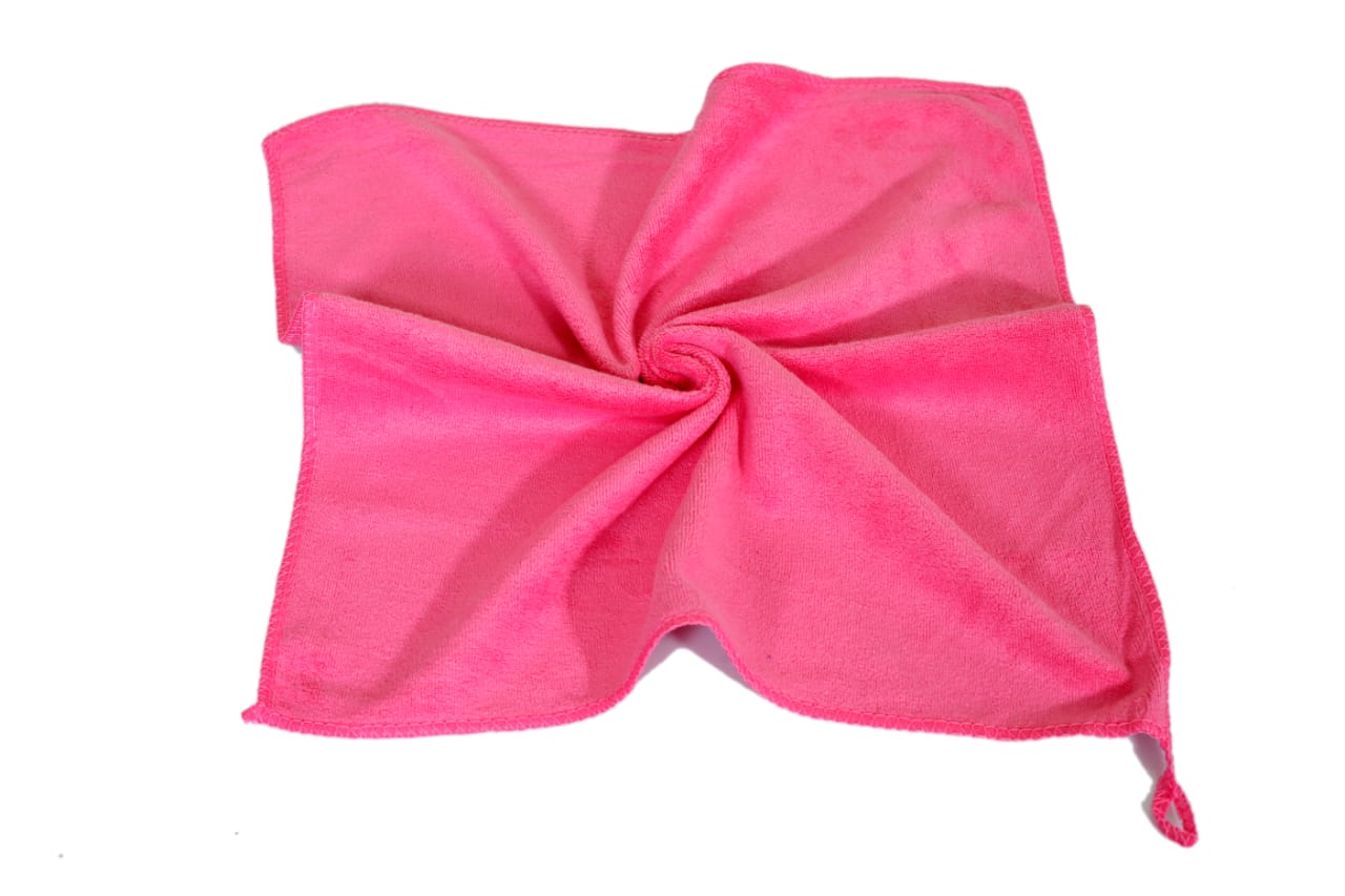 Microfiber Cloth 40X40 Cms, 350 GSM, Assorted Colours